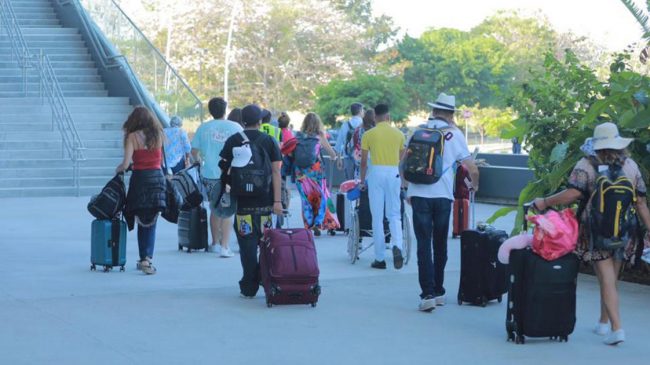 Más de 7 mil turistas llegarón a Panamá este fin de semana como parte de la temporada de cruceros
