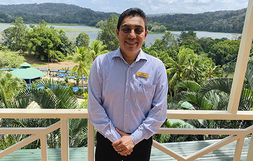 Miguel, gerente de Gamboa Resort
