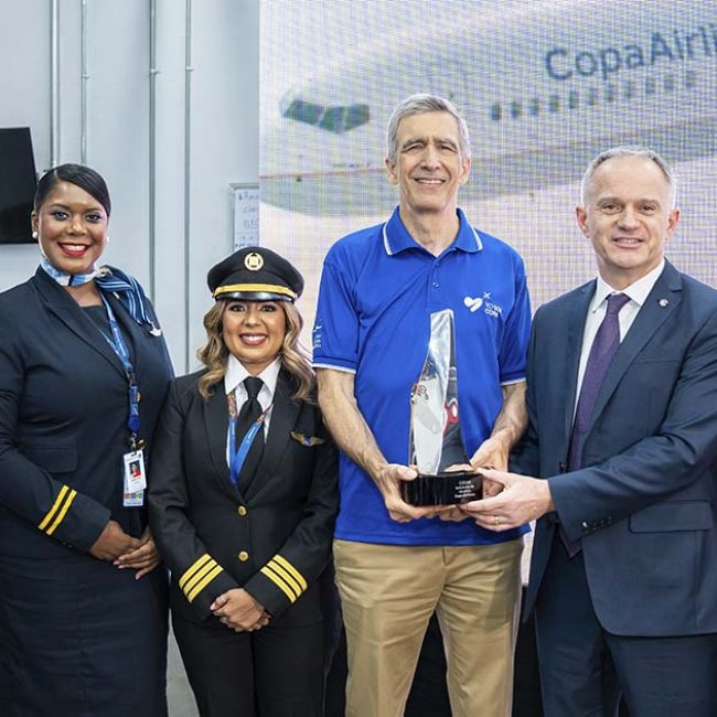 Copa Airlines: Reconocida por Cirium como la Aerolínea más puntual de Latinoamérica