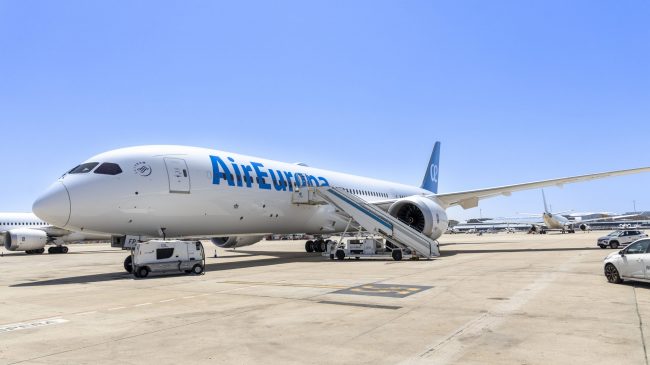 Air Europa incorpora un nuevo Boeing 787-9 a su flota de largo radio