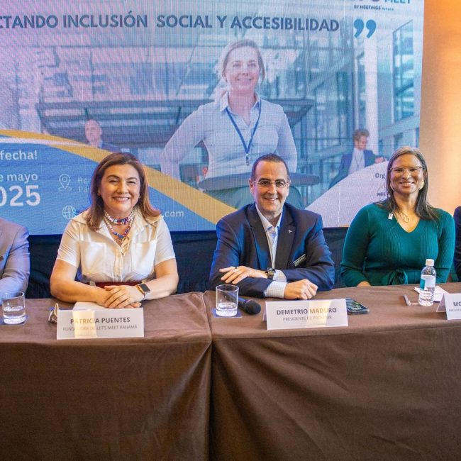 Panamá se preparará para el 3er Encuentro Internacional Let’s Meet Panamá 2025: Conectando Inclusión Social y Accesibilidad