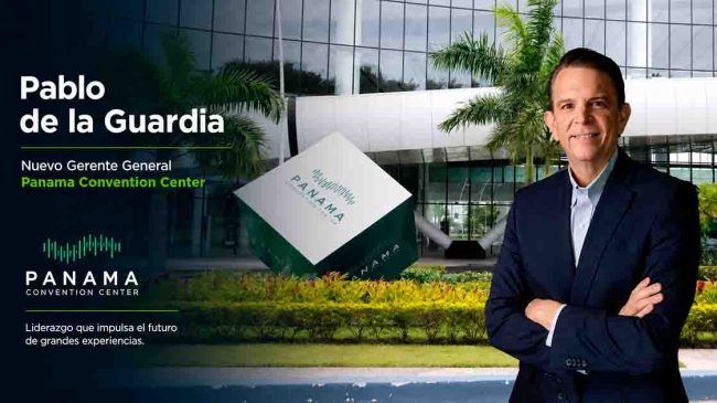 Panama Convention Center y Legends Global nombran a Pablo de la Guardia como nuevo gerente general